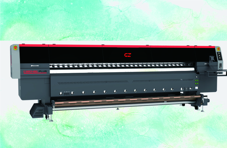 SOolvent baskı makinesi